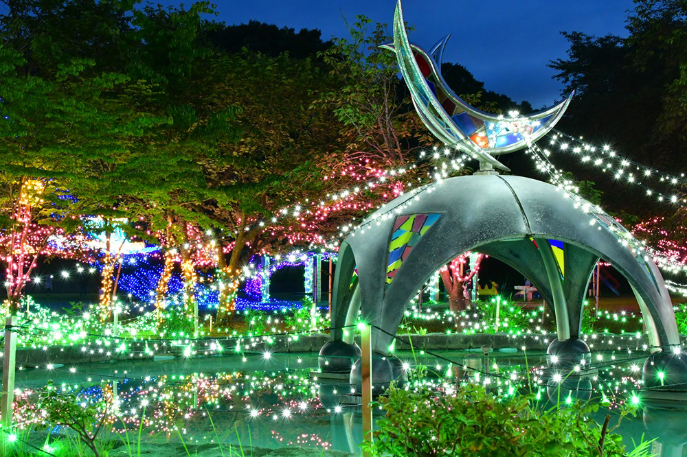 野辺地町：写真：イルミネーション