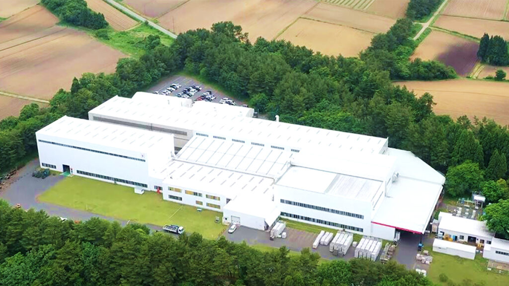 青森宝栄工業株式会社：写真：工場航空写真
