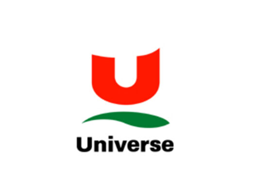 株式会社ユニバース：ロゴ