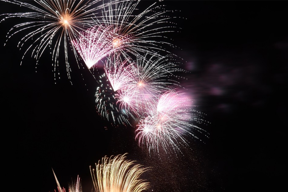 横浜町：写真：横浜町ふるさとのまつり「花火大会」