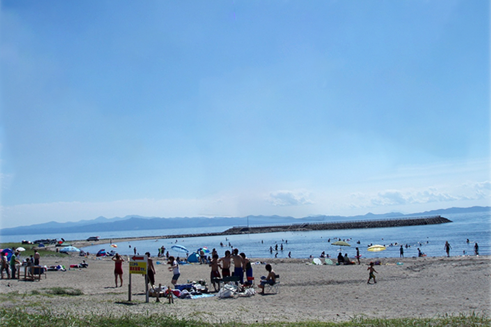 横浜町：写真：砂浜海岸海水浴場